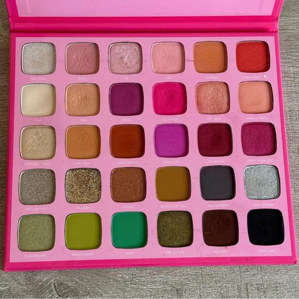 Morphe X Jeffree Star Artistry Eyeshadow Palette 30 Colors Makeup Cosmetics